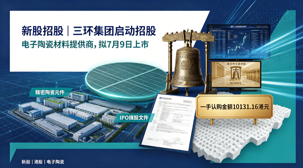 三环集团赴港上市，锚定高端制造