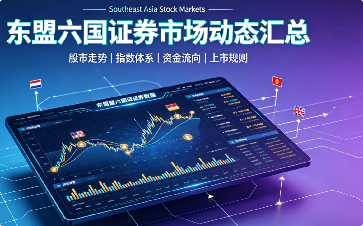 东南亚证券市场深度分析：六国交易所流动性、IPO融资数据、上市公司市值结构与行业格局展望
