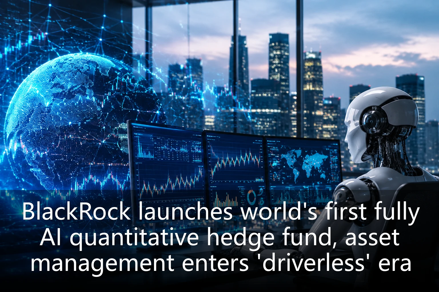 BlackRock launches world's first fully AI quantitative hedge fund, asset management enters 'driverless' era