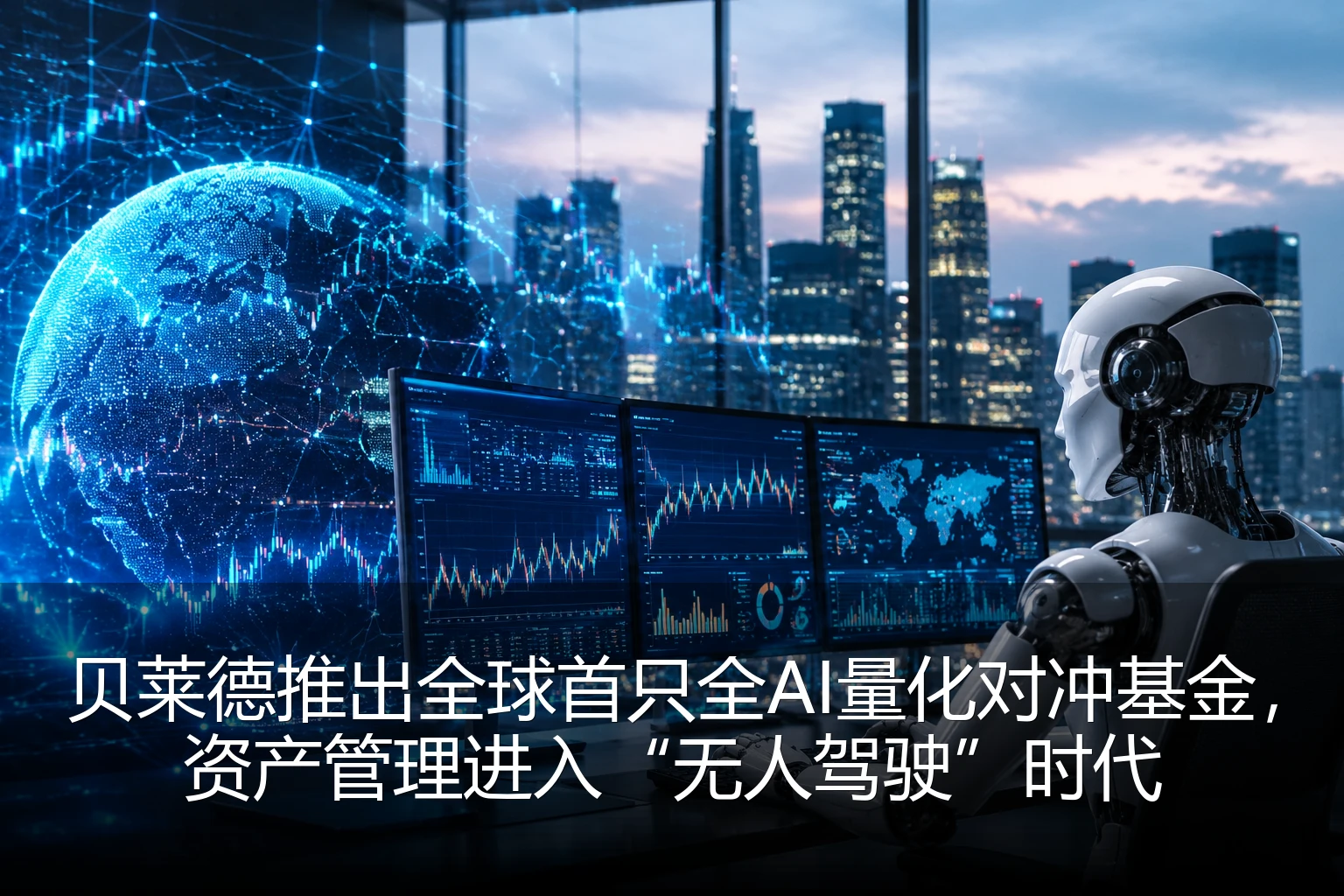 贝莱德推出全球首只全AI量化对冲基金，资产管理进入“无人驾驶”时代