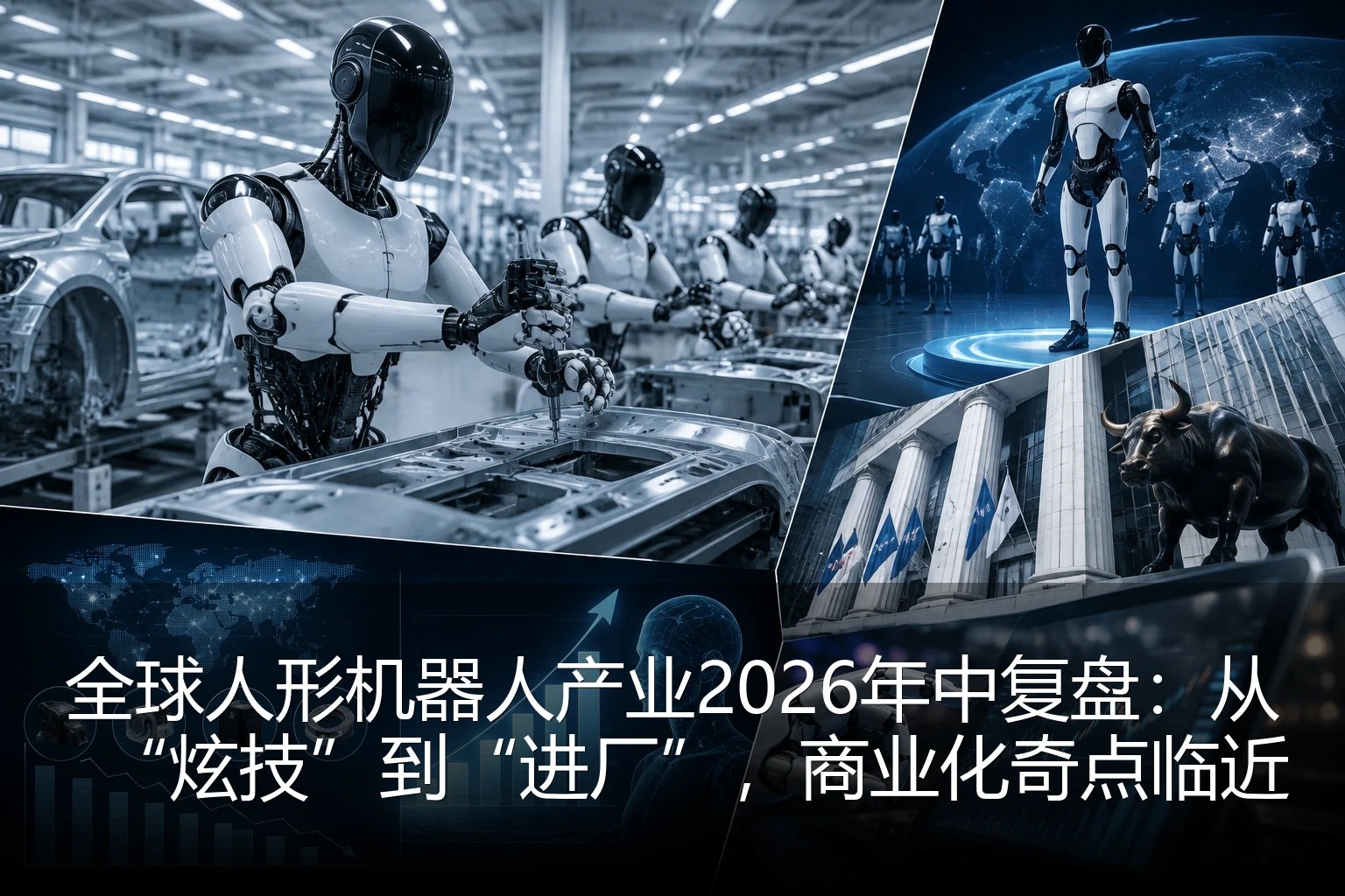 全球人形机器人产业2026年中复盘：从“炫技”到“进厂”，商业化奇点临近