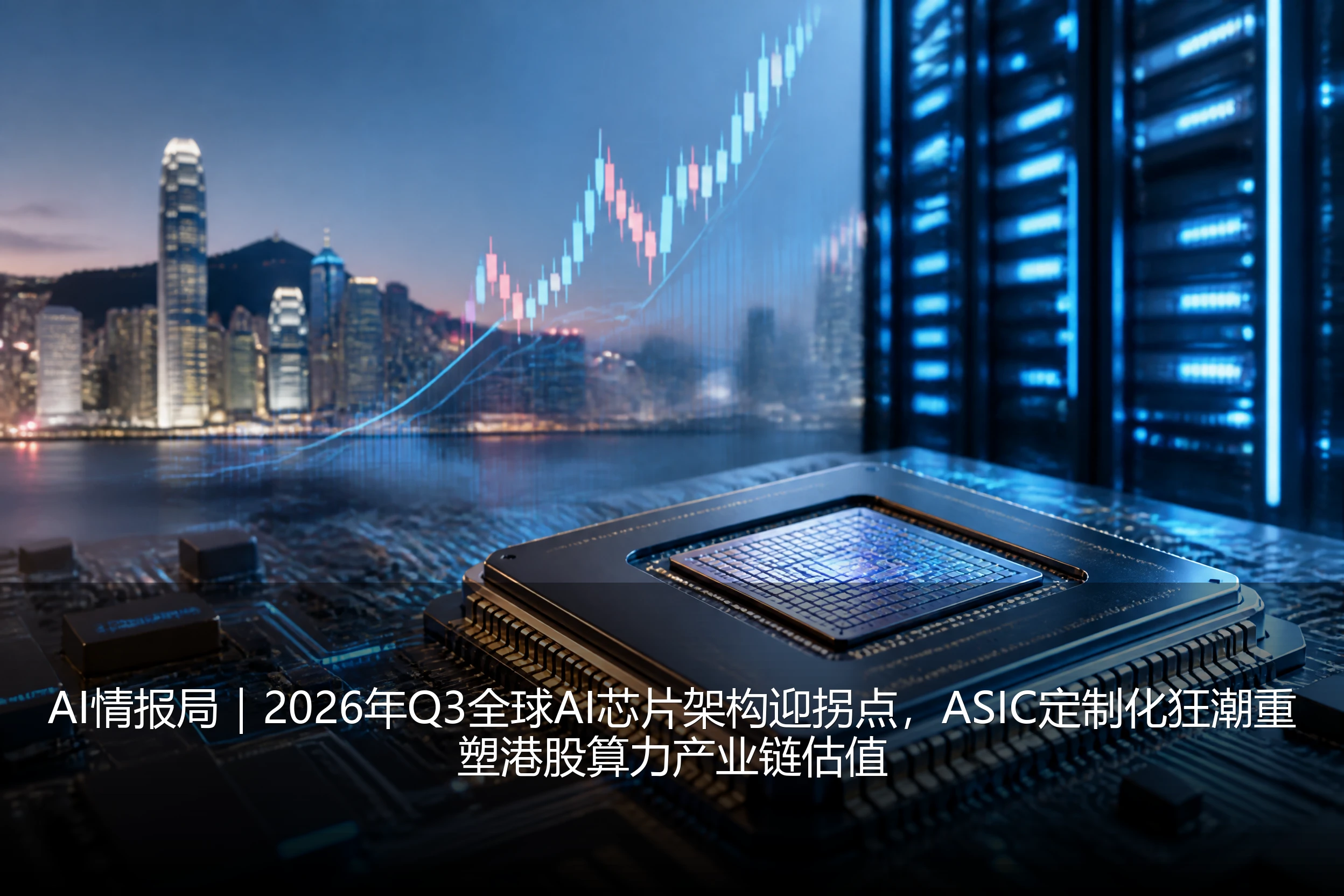 AI情报局｜2026年Q3全球AI芯片架构迎拐点，ASIC定制化狂潮重塑港股算力产业链估值
