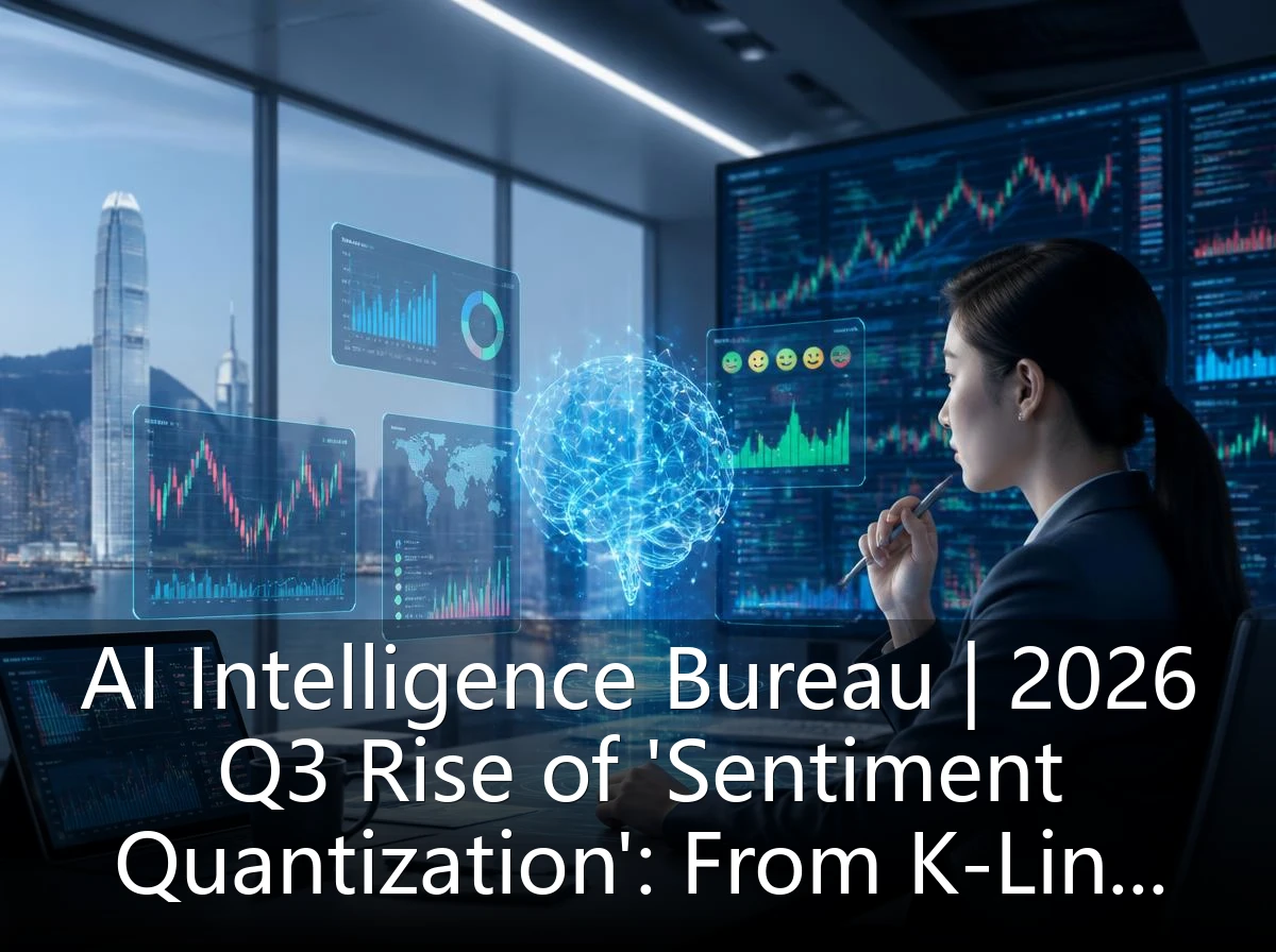 AI Intelligence Bureau | 2026 Q3 Rise of 'Sentiment Quantization': From K-Line Charts to 'Psychological Games', How AI Reshapes HK Stock Market Sentiment Analysis