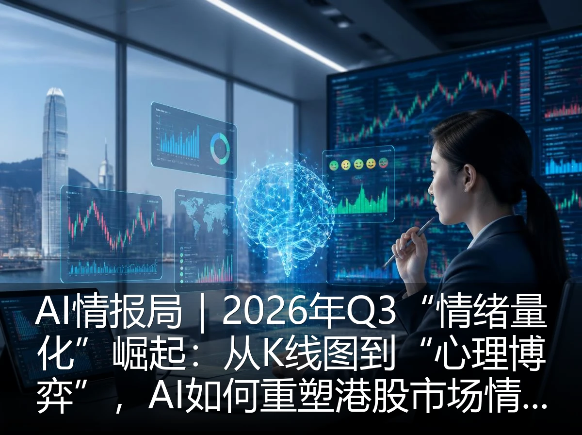 AI情报局｜2026年Q3“情绪量化”崛起：从K线图到“心理博弈”，AI如何重塑港股市场情绪解读